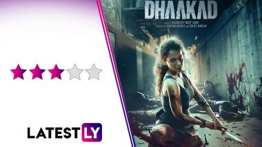Dhaakad Movie Review: Kangana Ranaut's Fiery Avatar Is Awe-Inspiring In This Kickass Action Thriller! (LatestLY Exclusive)